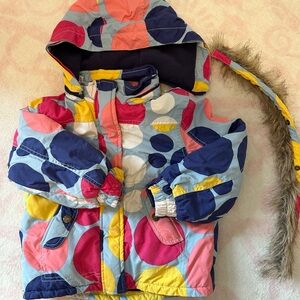 Mini boden winter jacket 4-5